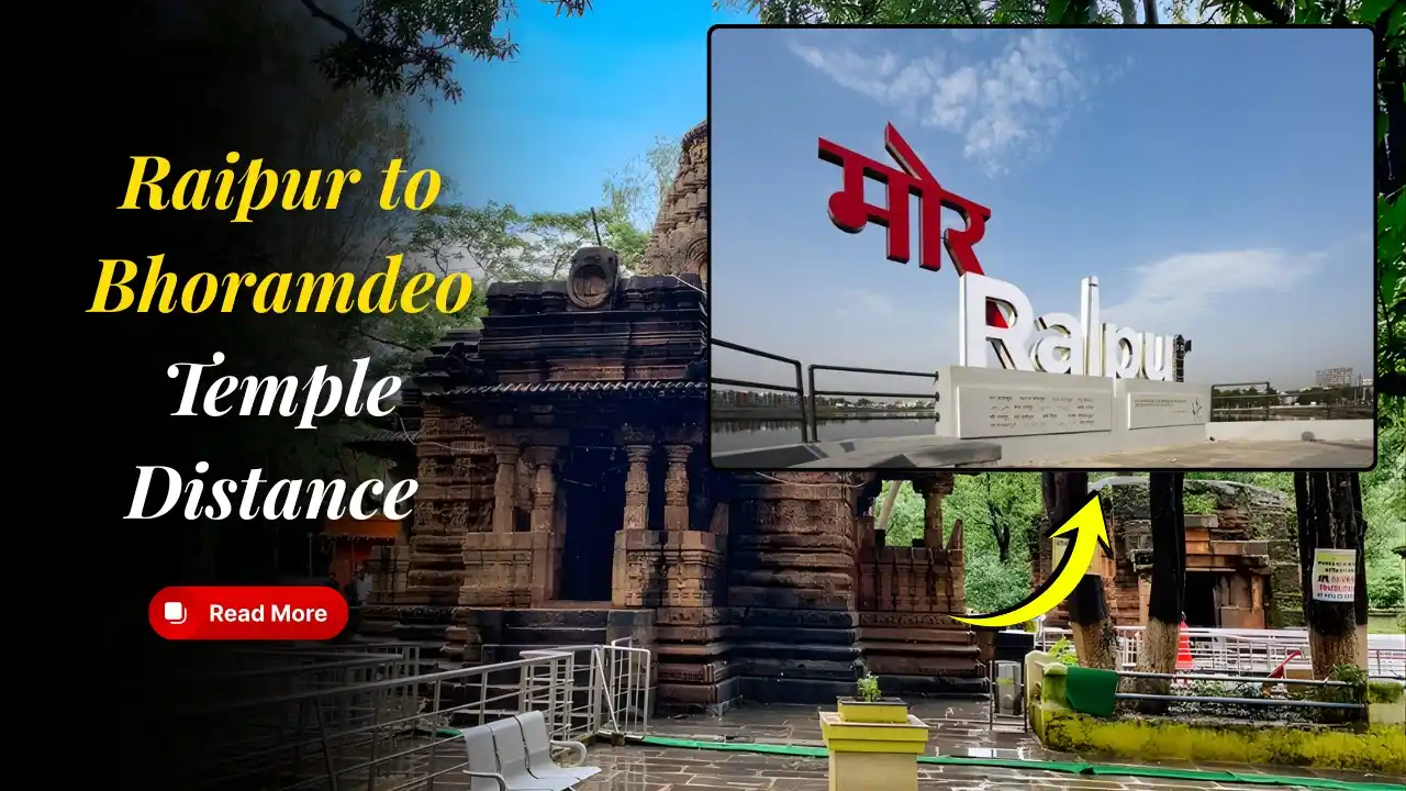 Raipur to Bhoramdeo Temple Distance